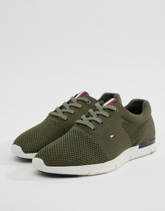 Оливковые кроссовки Tommy Hilfiger Tobias - Зеленый