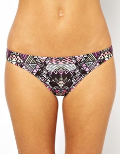 Тигровые бикини трусики-хипстеры MinkPink - Мульти