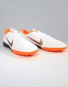 Белые кроссовки Nike Football Mercurial Vaporx 12 Astro Turf AH7384-107 - Белый