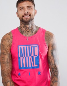 Розовая майка с принтом в стиле 90-х Nike AQ4195-666 - Розовый
