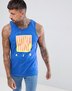 Майка с принтом в стиле 90-х Nike AQ4195-405 - Синий