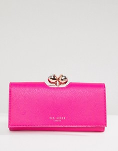 Ted Baker Textured Leather Matinee Purse - Розовый