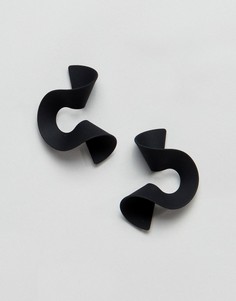 Серьги ASOS DESIGN - Черный