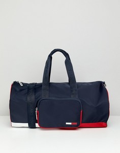 Темно-синяя сумка с флагом Tommy Jeans - Темно-синий