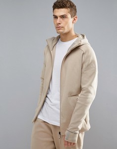 Худи бежевого цвета adidas Athletics ZNE 2 BQ0091 - Бежевый