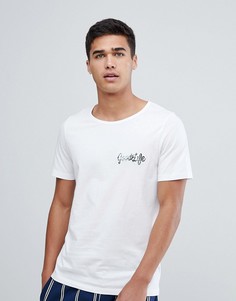 Футболка с принтом Jack &amp; Jones Premium - Белый
