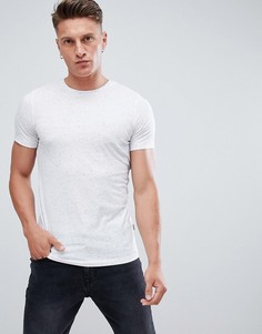 Хлопковая футболка в крапинку Jack & Jones Originals - Белый