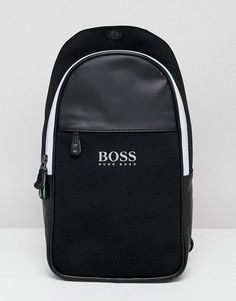 Черный рюкзак с одним ремешком BOSS Lightec - Черный