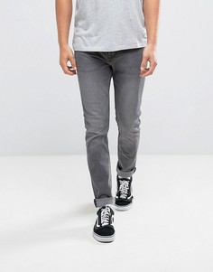 Серые узкие джинсы Pull&amp;Bear - Серый Pull&Bear