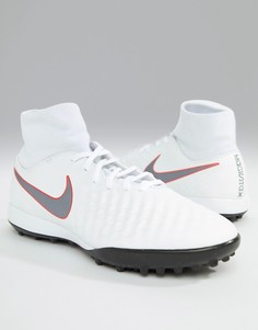 Белые кроссовки Nike Football Magista Obrax 2 Astro Turf AH7311-107 - Белый