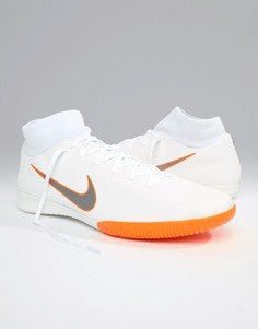 Белые кроссовки Nike Football Mercurial Superflyx 6 AH7369-107 - Белый