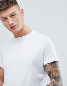 Белая футболка из органического хлопка Pull&amp;Bear - Белый Pull&Bear