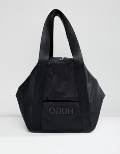Нейлоновая сумка с логотипом HUGO - Черный