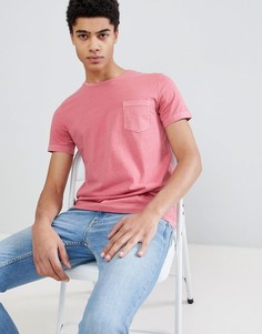 Розовая футболка с круглым вырезом United Colors of Benetton - Розовый