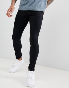 Черные джинсы суперскинни Pull&amp;Bear - Черный Pull&Bear
