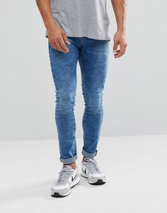 Супероблегающие джинсы Pull&amp;Bear - Синий Pull&Bear