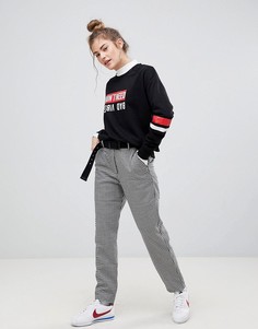 Брюки в клеточку Pull&amp;Bear - Мульти Pull&Bear