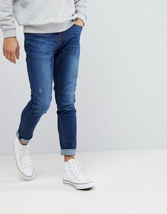 Узкие джинсы Pull&amp;Bear - Зеленый Pull&Bear
