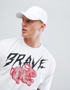 Футболка с логотипом Diesel T-Just-WP Brave Rabbit - Белый