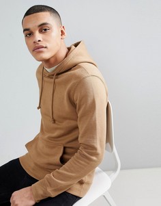 Худи светло-коричневого цвета Pull&amp;Bear - Рыжий Pull&Bear