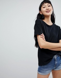 Черная футболка из органического хлопка Pull&Bear - Зеленый Pull&Bear