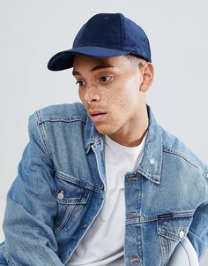 Темно-синяя вельветовая куртка Pull&amp;Bear - Темно-синий Pull&Bear