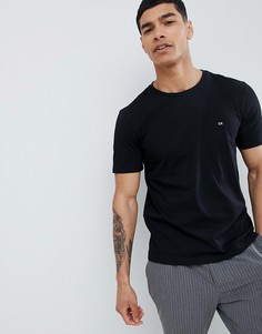 Черная футболка с логотипом Calvin Klein - Черный