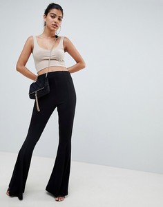 Расклешенные леггинсы ASOS DESIGN - Черный