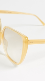Linda Farrow Luxe Oversized Square Sunglasses