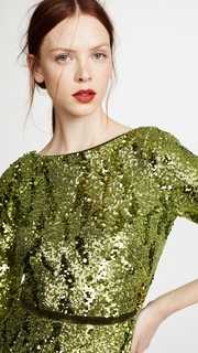 Marchesa Notte Sequin Dress