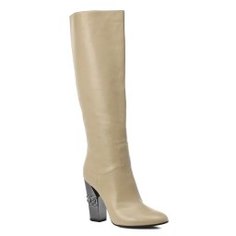 Сапоги CASADEI 2901L199 светло серо-бежевый