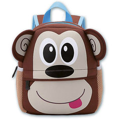 Детский рюкзак Феникс+ "Обезьянка", коричневый
