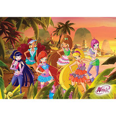 Пазл "На пляже", Winx Club, 120 деталей, Castorland