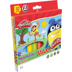 Фломастеры Darpeje "Play-Doh" "Maxi", 10 цветов