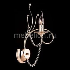 Бра 10002/1 золото/прозрачный хрусталь Strotskis