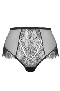 Черные кружевные трусы Lotus Black Petra