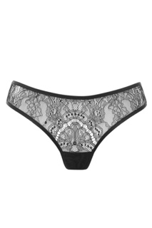 Кружевные трусы с открытым кроем Shy Lotus Petra