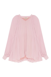 Розовая блузка с плиссе Akhmadullina Dreams