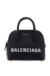 Черная микросумка Ville Top Handle XXS Balenciaga