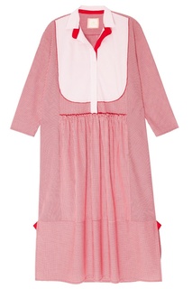 Красное платье в клетку The Dress