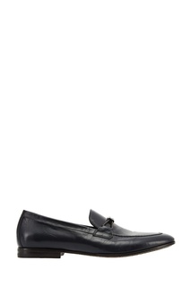 Черные кожаные туфли Canali