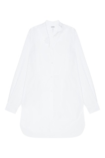 Белая хлопковая блузка Loewe