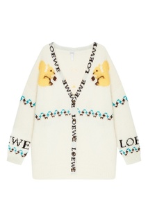 Кардиган с цветной отделкой Loewe