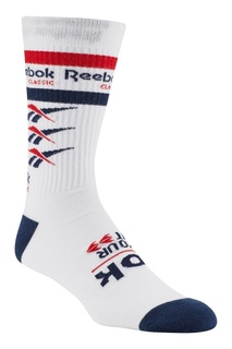 Белые носки с логотипом Reebok