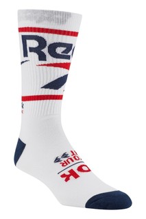 Белые носки с цветной отделкой Reebok