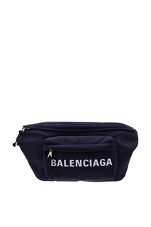 Сумка на пояс с вышивкой Wheel Balenciaga