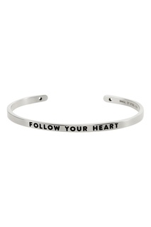 Стальной браслет от BNGL с контрастной надписью Russian Essentials