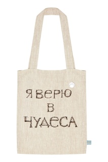 Текстильная сумка с надписью LISA&LEO Russian Essentials