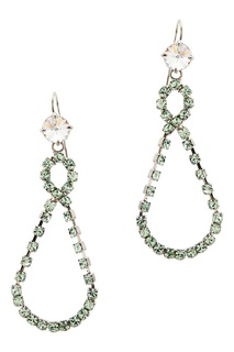 Длинные серьги с кристаллами Miu Miu
