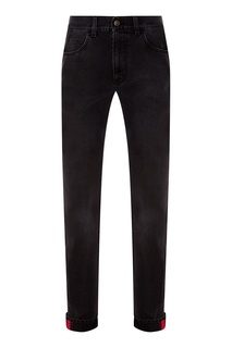 Черные прямые джинсы Gucci